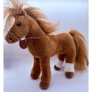 Breyer‎ Plush Horse 11" Chestnut Pony w/ Tag "A Horse Of My Very Own" Toy